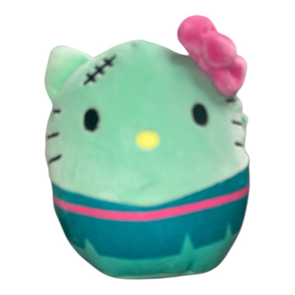Squishmallows HELLO KITTY FRANKENSTEIN COSTUME 6.5" Stuffed Toy Halloween 2023